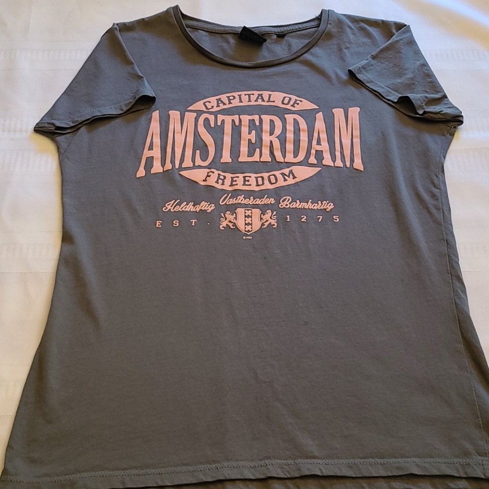COPY - Fox Women's T-Shirt Gray Size Large